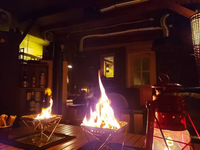 焚き火cafe